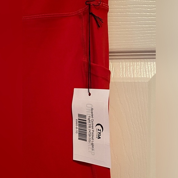 Zyia active scarlet curves pocket light n tight 7/8 24” ( 8-10 ) NWT … - Picture 7 of 9